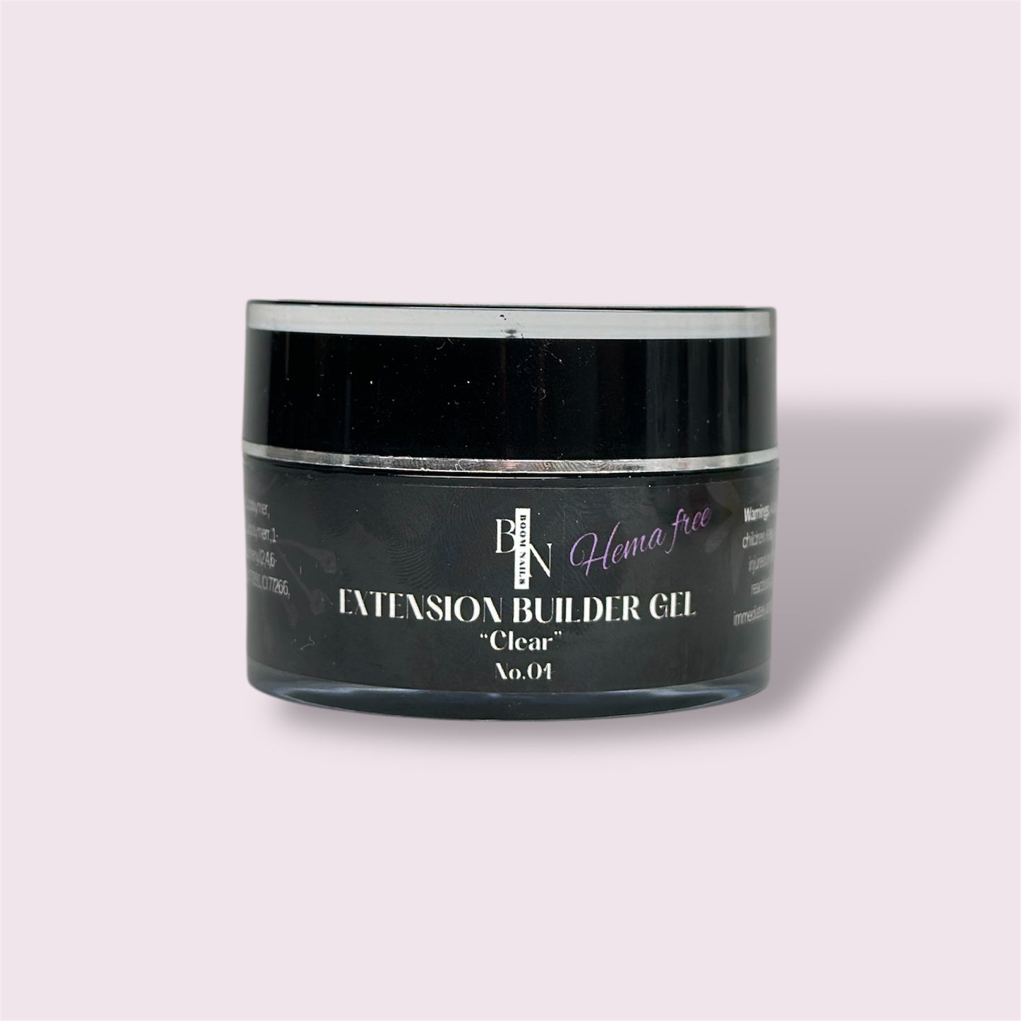 Hema free builder gel - “ Clear " - No.01- 30ml