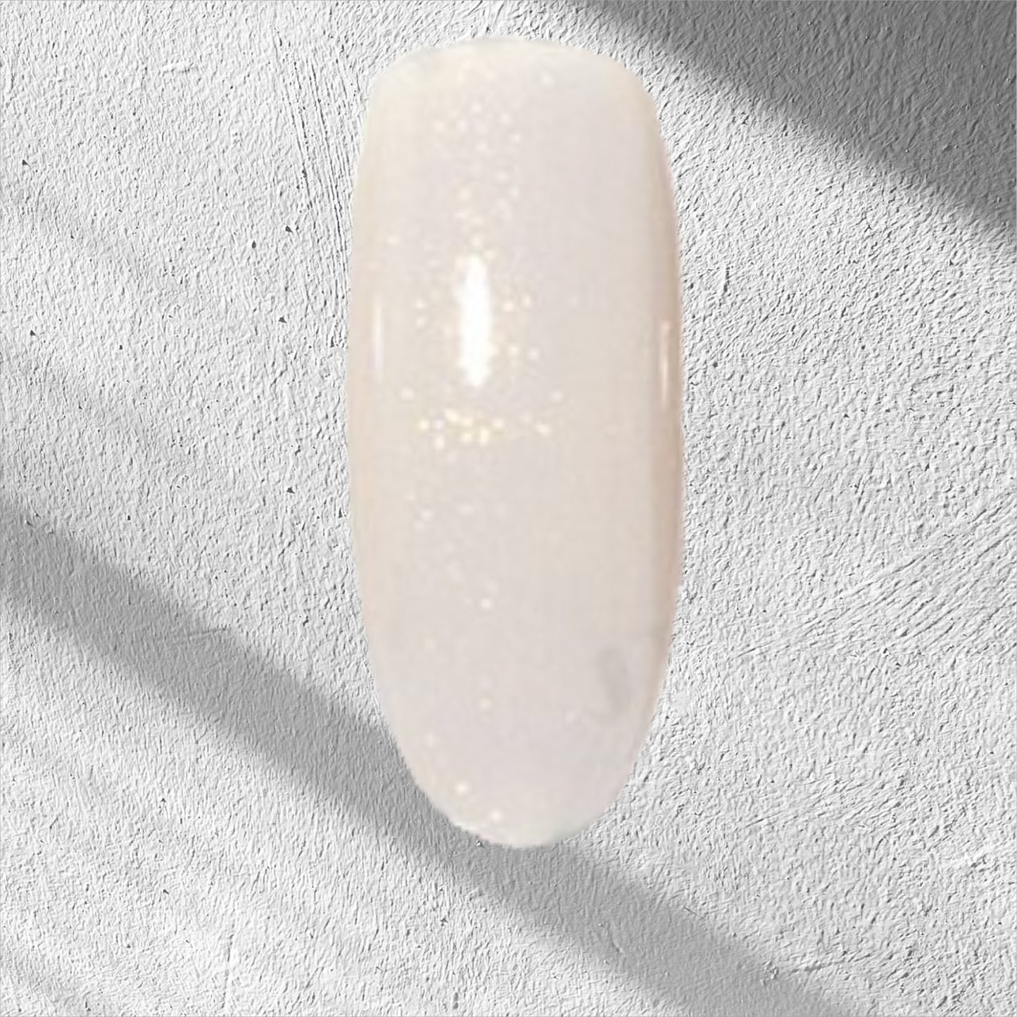 HEMA FREE Gel polish 15ml - "Glitter Milky White" No.B244