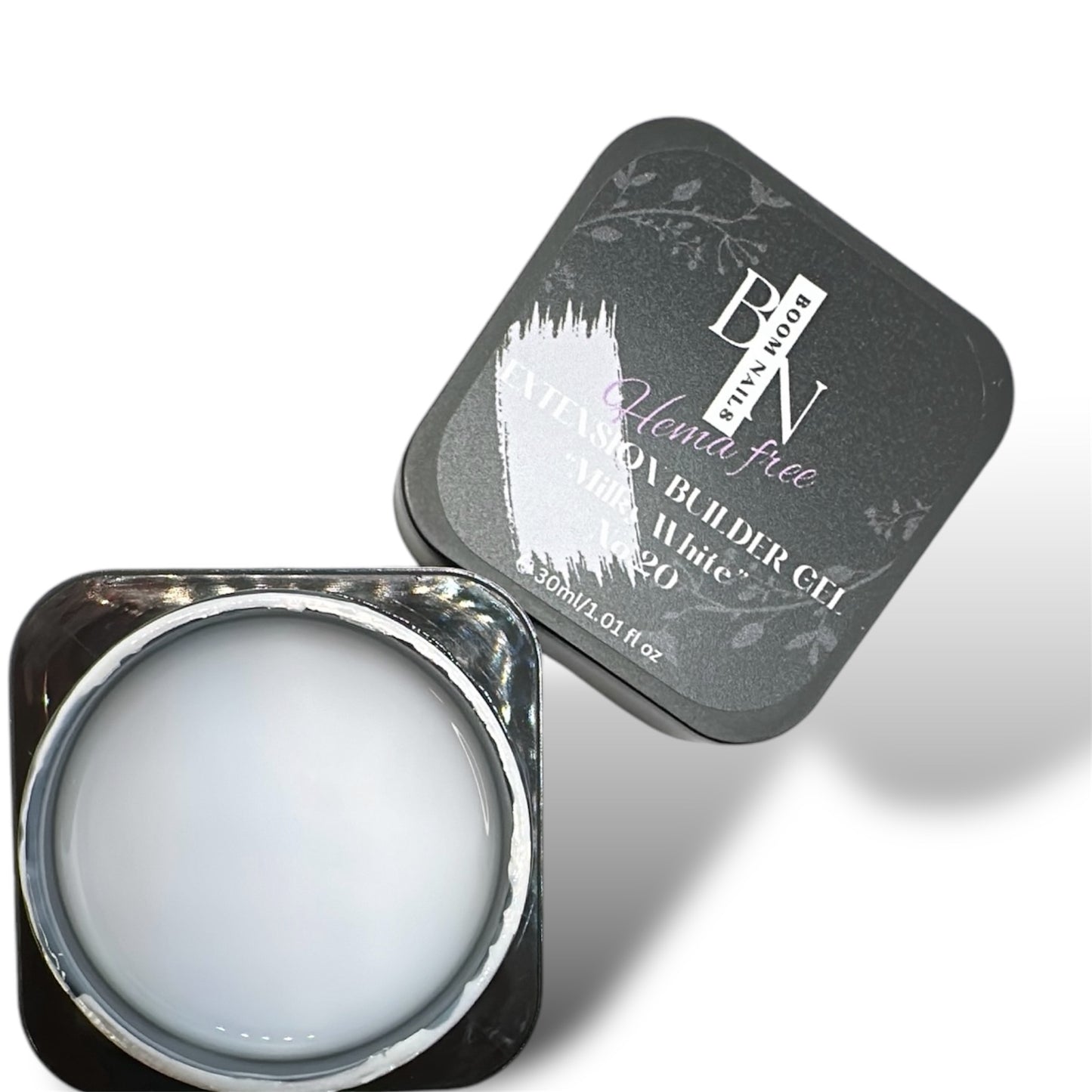 Hema free builder gel - “ Milky white” - No.20 - 30ml