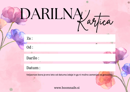 Digitalna darilna kartica